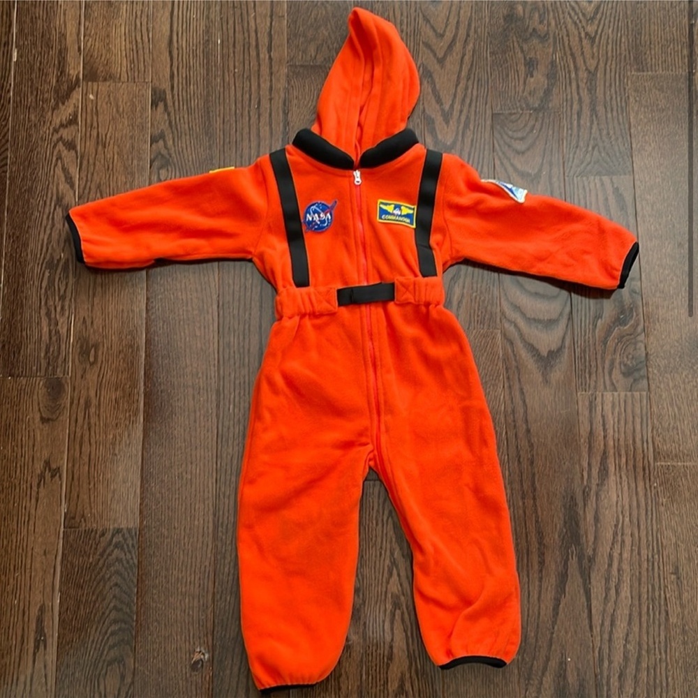 18-24M toddler NASA Orange onesie uniform